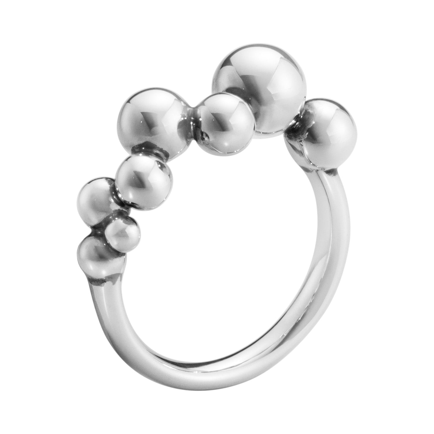 Moonlight Grapes Silver Ring