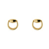 Gucci Horsebit 18ct Yellow Gold Stud Earrings