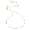 Armillas Glow 18ct Yellow Gold Flat Circle 90cm Necklace