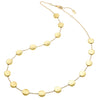 Armillas Glow 18ct Yellow Gold Flat Circle 45cm Necklace