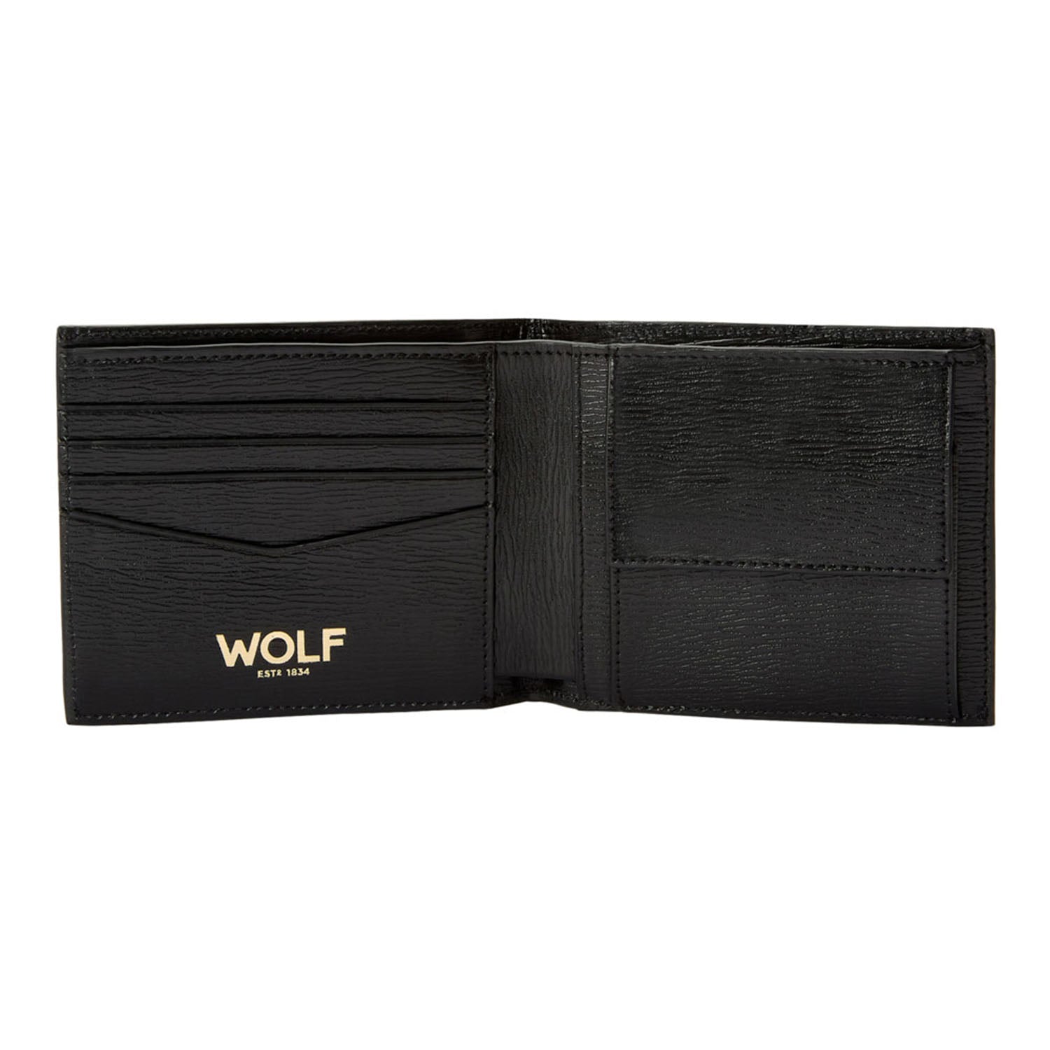 Black Billfold And Coin Wallet