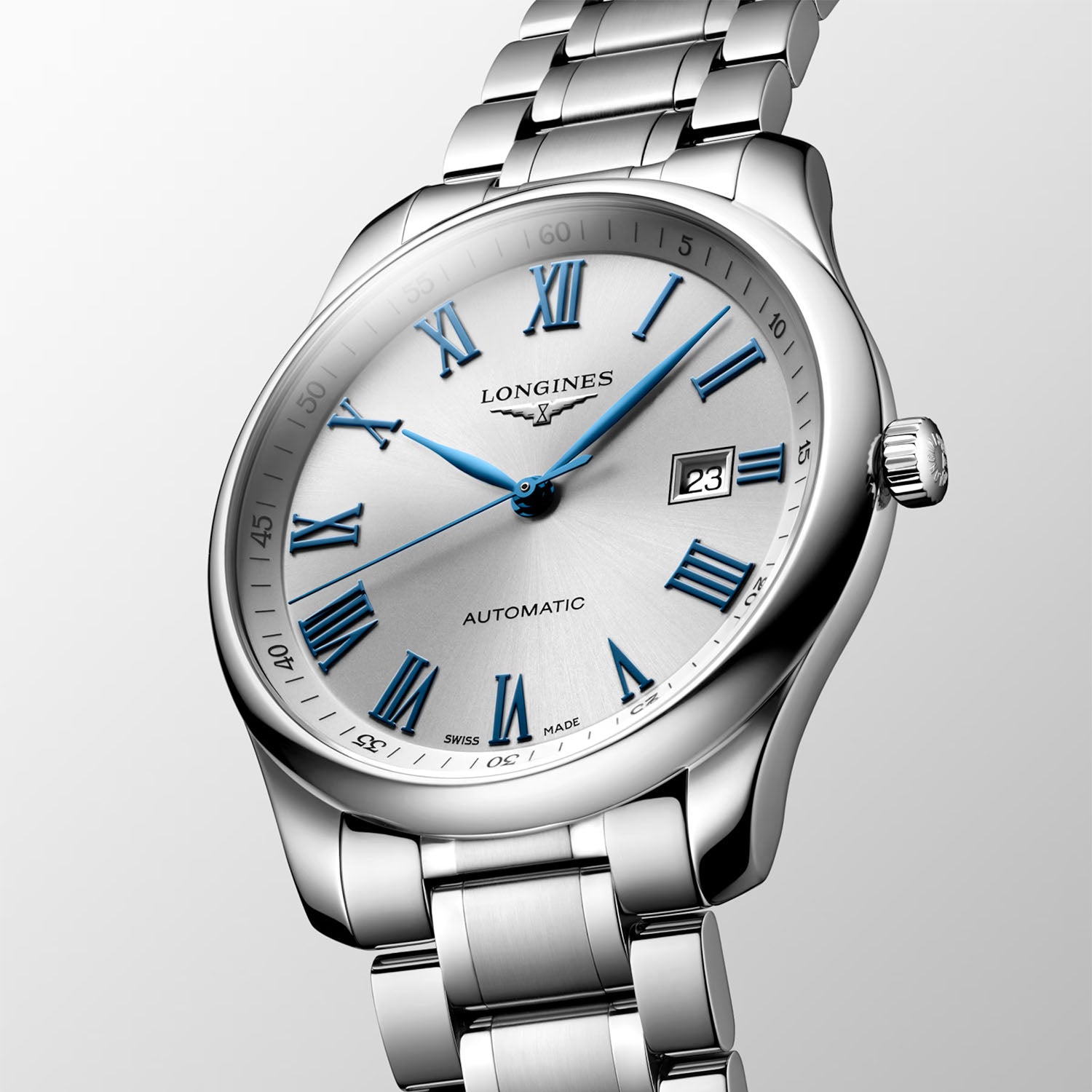 Master Collection  42mm Silver Dial Automatic Bracelet  Watch