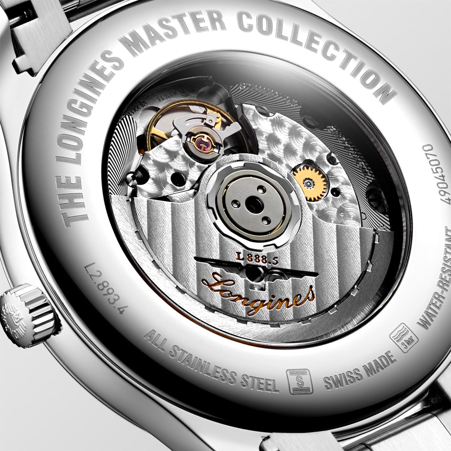 Master Collection  42mm Silver Dial Automatic Bracelet  Watch