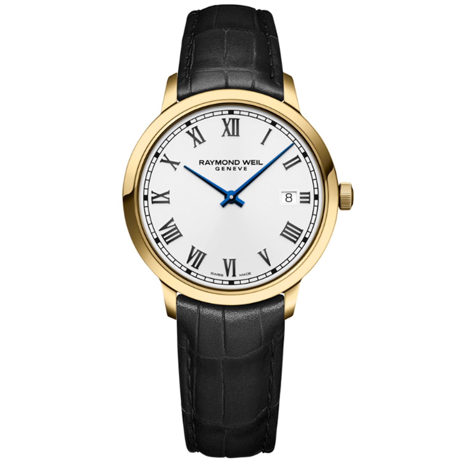 Raymond Weil Toccata 39mm White Dial Quartz Strap Watch - Berry's Jewellers