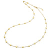 Chimento Armillas Glow 18ct Yellow Gold Flat Circle Necklace - Berry's Jewellers