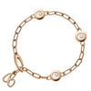 Happy Diamonds Icons 18ct Rose Gold Chain Bracelet