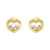 Happy Diamonds Icons 18ct Yellow Gold Heart Earrings