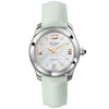 Lady Serenade 36mm Steel White Diamond Dial Ladies Strap Watch