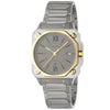 Gucci Gucci G-Flat Automatic 36 mm Stainless Steel Silver Dial Gold Plated Bezel Bracelet Watch - Berry's Jewellers