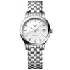 Longines Flagship 26mm Steel White Dial Automatic Bracelet Watch - Berry's Jewellers