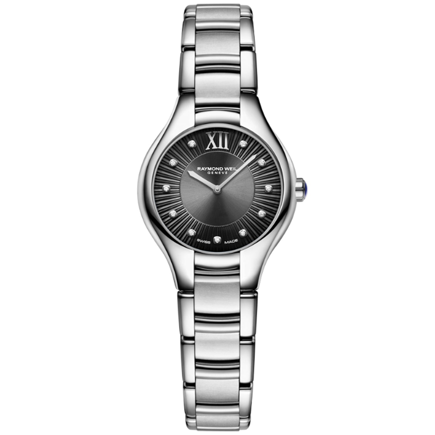 Raymond Weil Noemia 24mm Grey Dial Ladies Quartz Bracelet Watch. - Berry's Jewellers