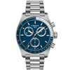 PR516 40mm Blue Dial Men's Steel Chronograph Watch