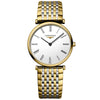 La Grande Classique 29mm Steel and Yellow Gold PVD White Dial Quartz Bracelet Watch