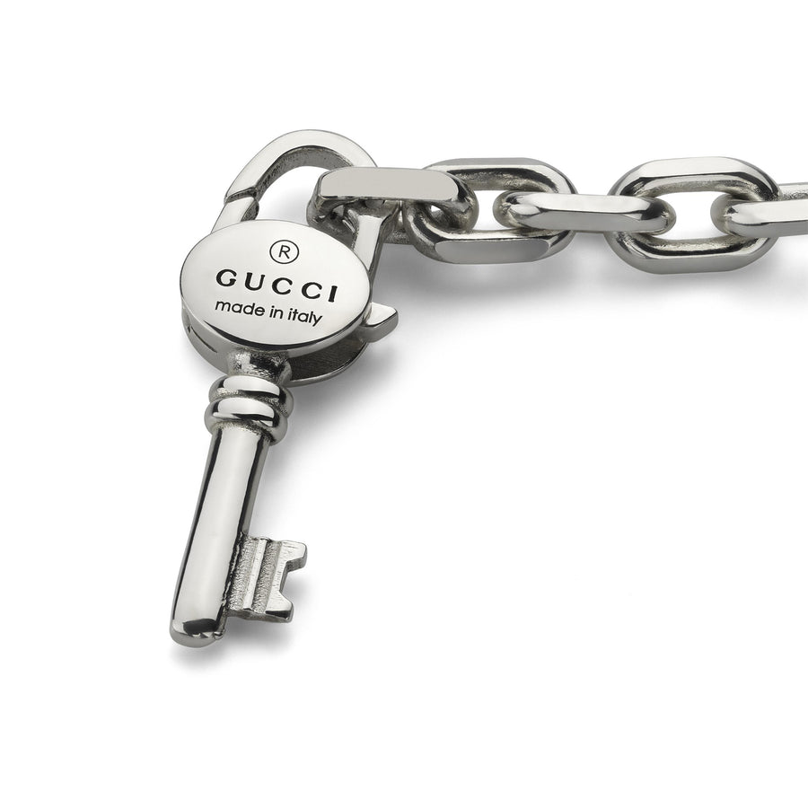 Trademark Sterling Silver Key Bracelet