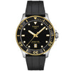 Seastar 1000 40mm Steel and Gold Quartz Strap Watch