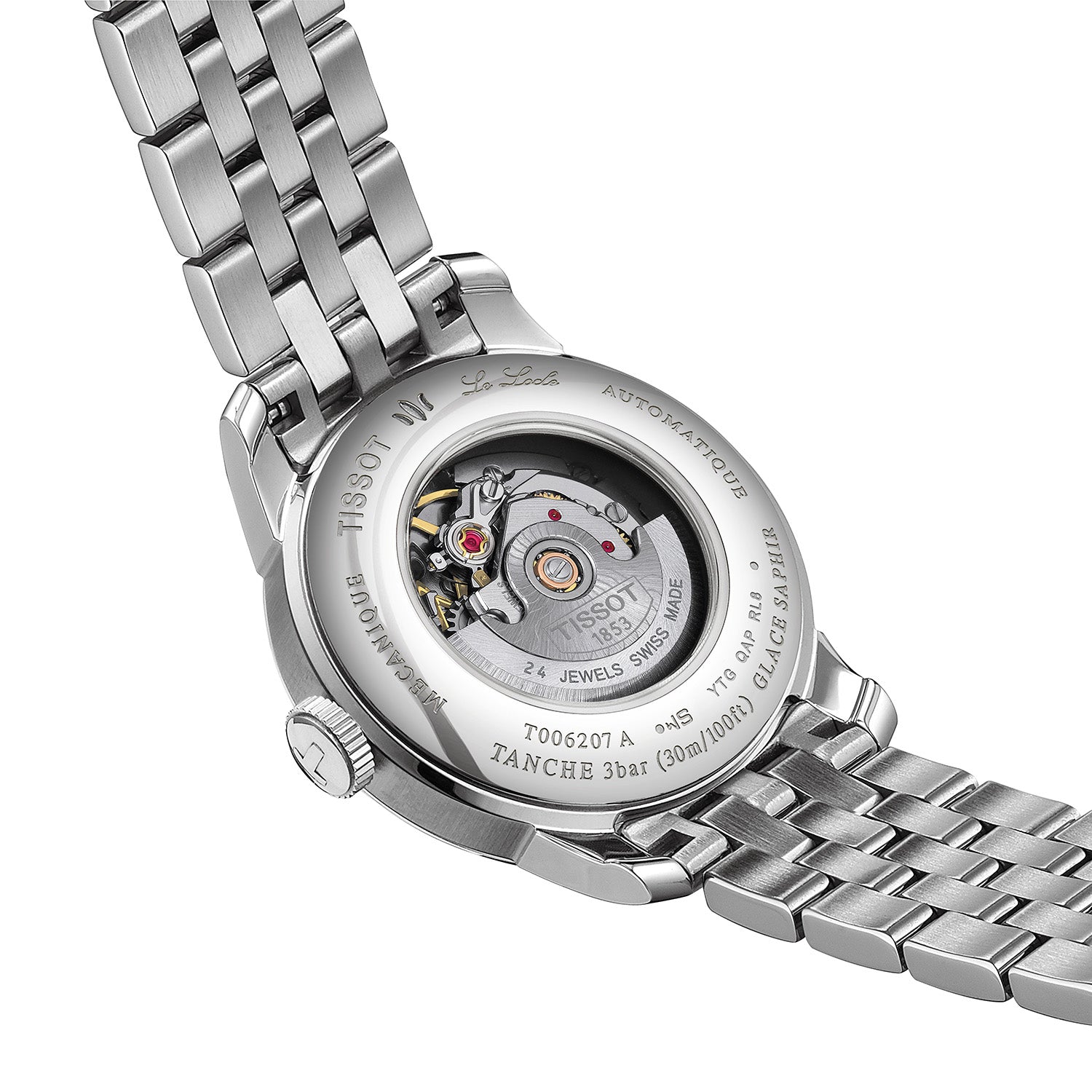 Le Locle 29mm Silver Dial Automatic Braclet Watch