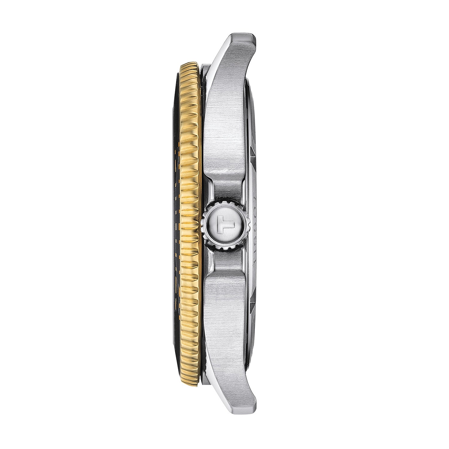 Seastar 1000 40mm Steel and Gold Quartz Strap Watch