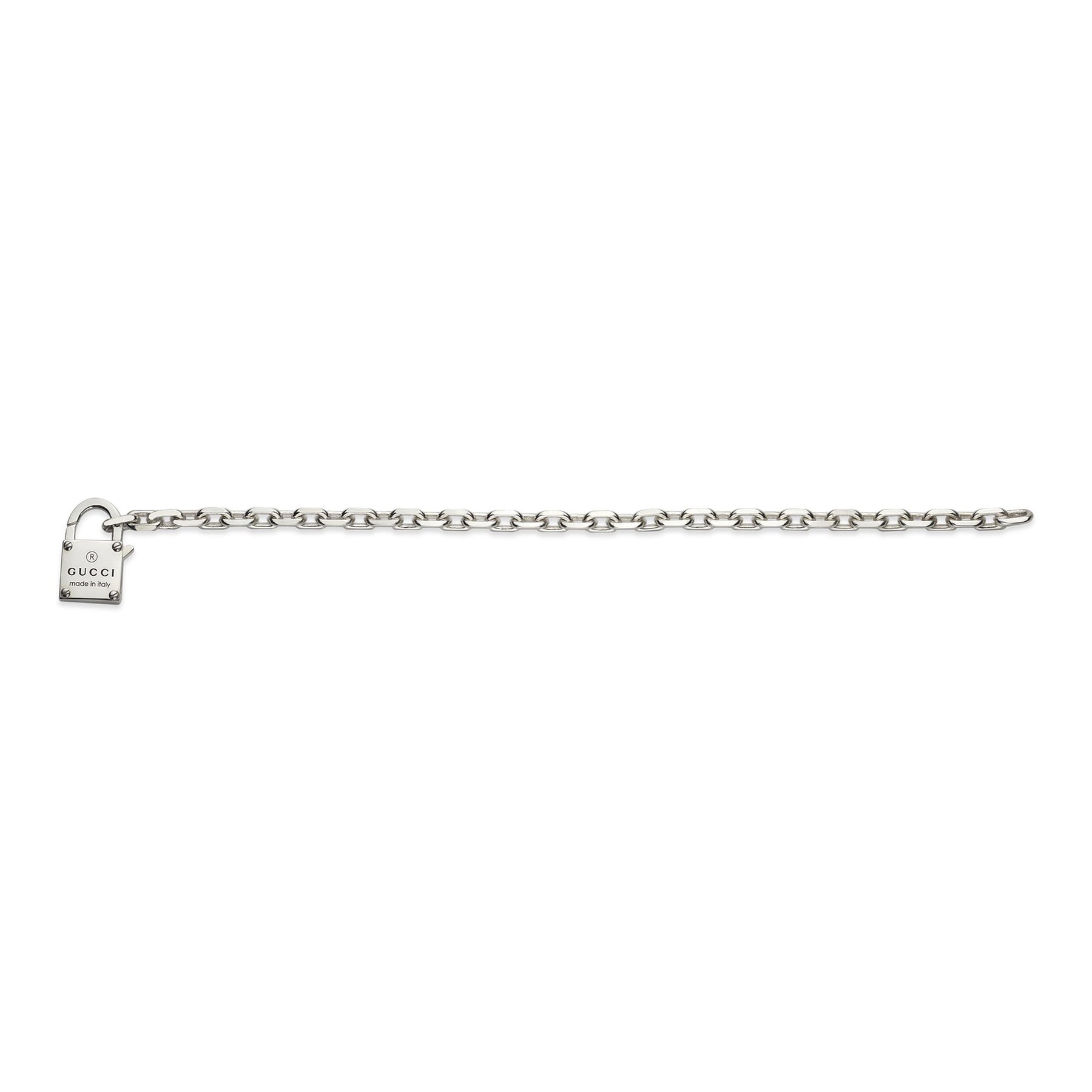 Trademark Sterling Silver Lock Bracelet