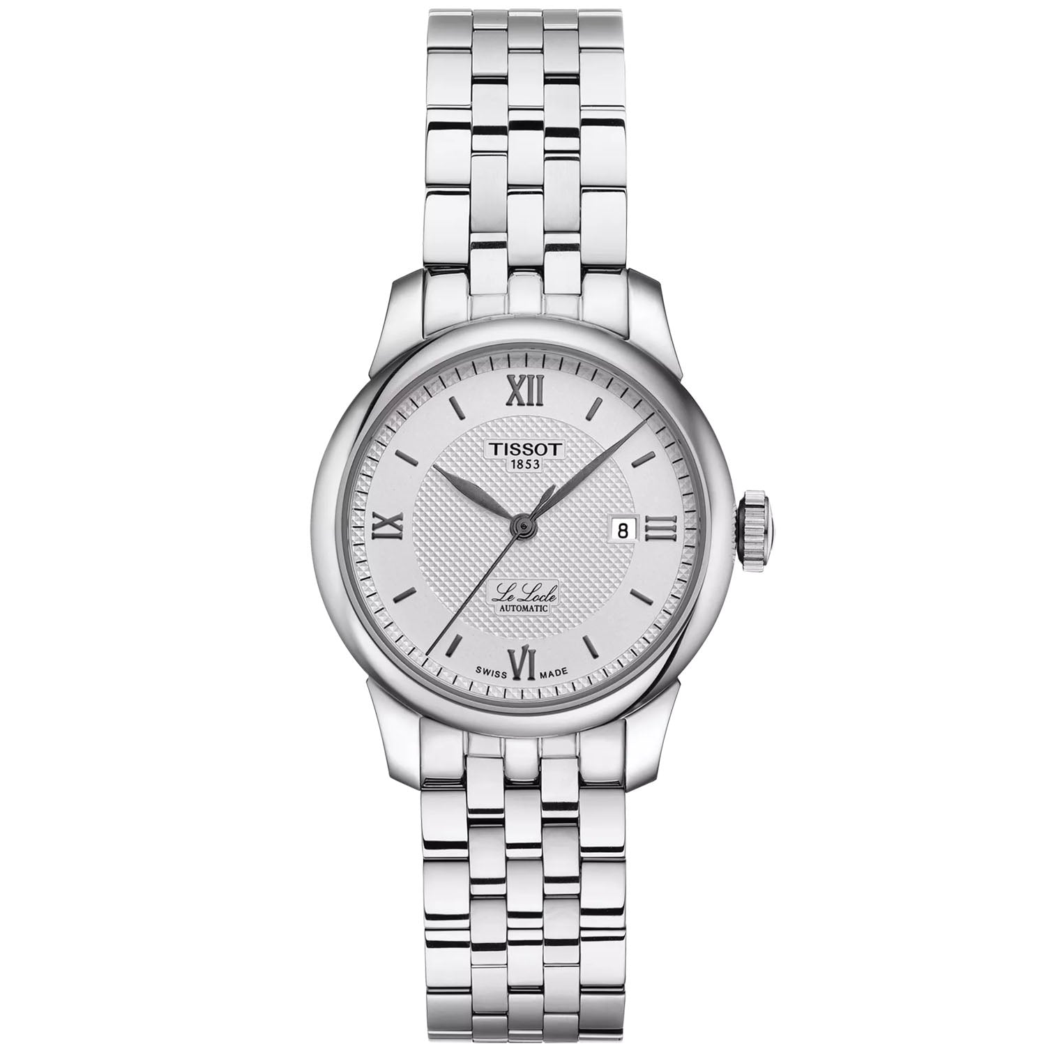 Tissot Le Locle 29mm Silver Dial Automatic Bracelet Watch - Berry's Jewellers