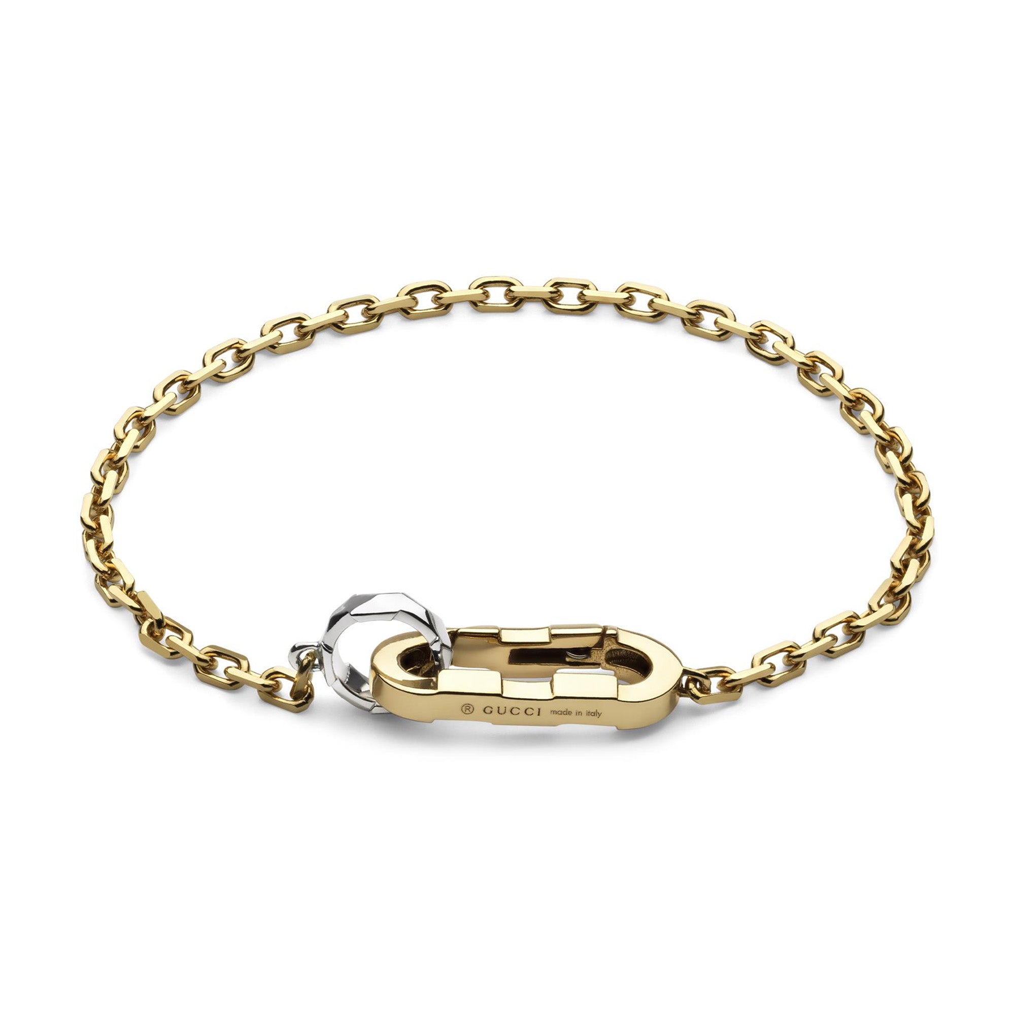 Gucci Link to Love 18ct Yellow And White Gold Chain Bracelet