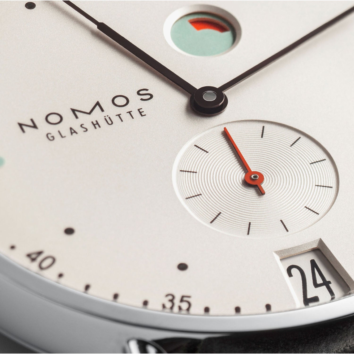 NOMOS Glashütte Metro Date Power Reserve 37mm Manual Wind Watch - Berry's Jewellers