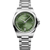 Conquest 38mm Green Dial Automatic Bracelet Watch