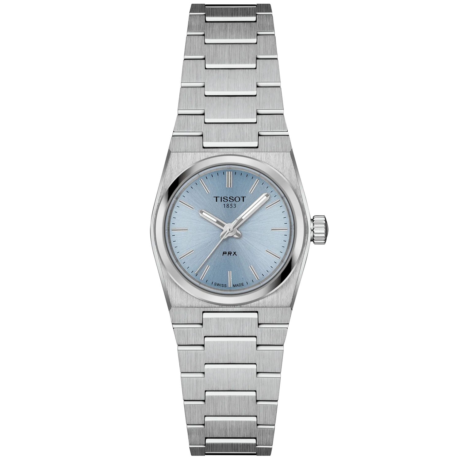 Tissot PRX 25mm Blue Dial Bracelet Watch - Berry's Jewellers