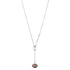 Georg Jensen Savannah Silver And Smokey Quartz Pendant - Berry's Jewellers