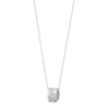 Fusion 18ct White Gold Pave Set Diamond Pendant