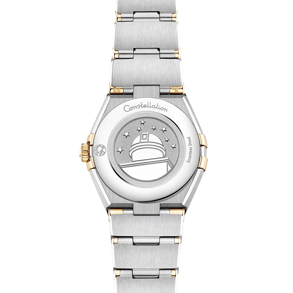 Constellation 25mm Two-Tone White Dial Ladies Bracelet Watch