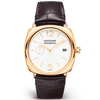 Radiomir Quaranta Goldtech 40mm White/Gold Dial Automatic Strap Watch