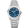 DEFY Skyline 36mm Blue Sunburst Dial Ladies Automatic Bracelet Watch