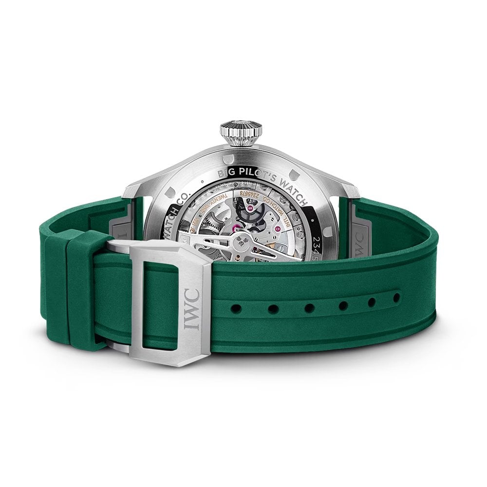 Iwc green shop strap