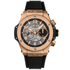 Hublot Big Bang Unico King Gold 42mm Automatic Strap Watch