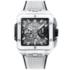 Hublot Square Bang Unico 42mm White Ceramic Strap Watch