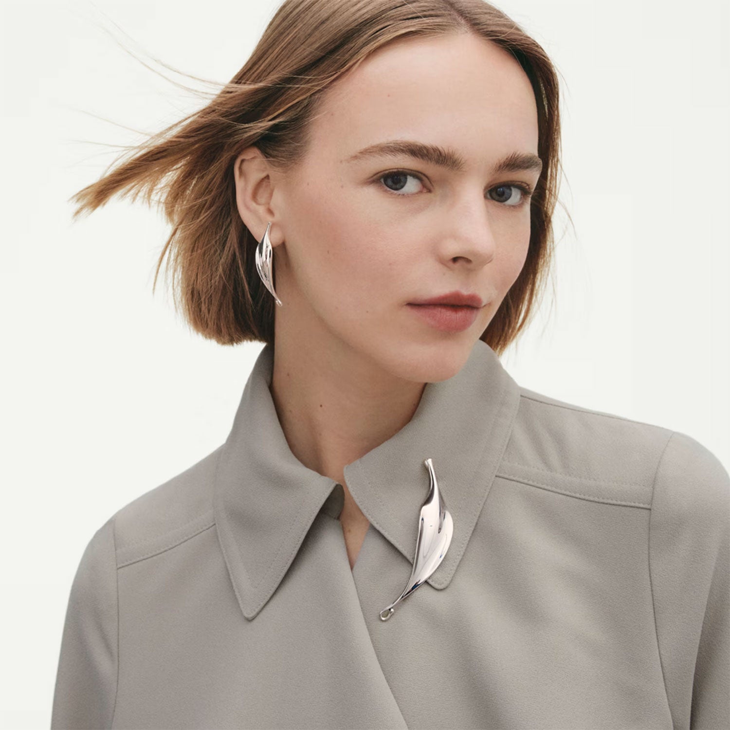 Georg Jensen Vivianna Torun Silver Earrings - Berry's Jewellers