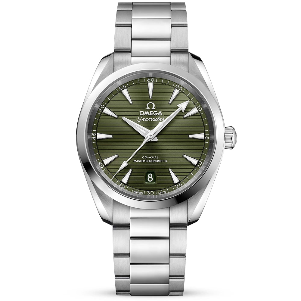 Seamaster Aqua Terra 38mm Green Dial Automatic Bracelet Watch