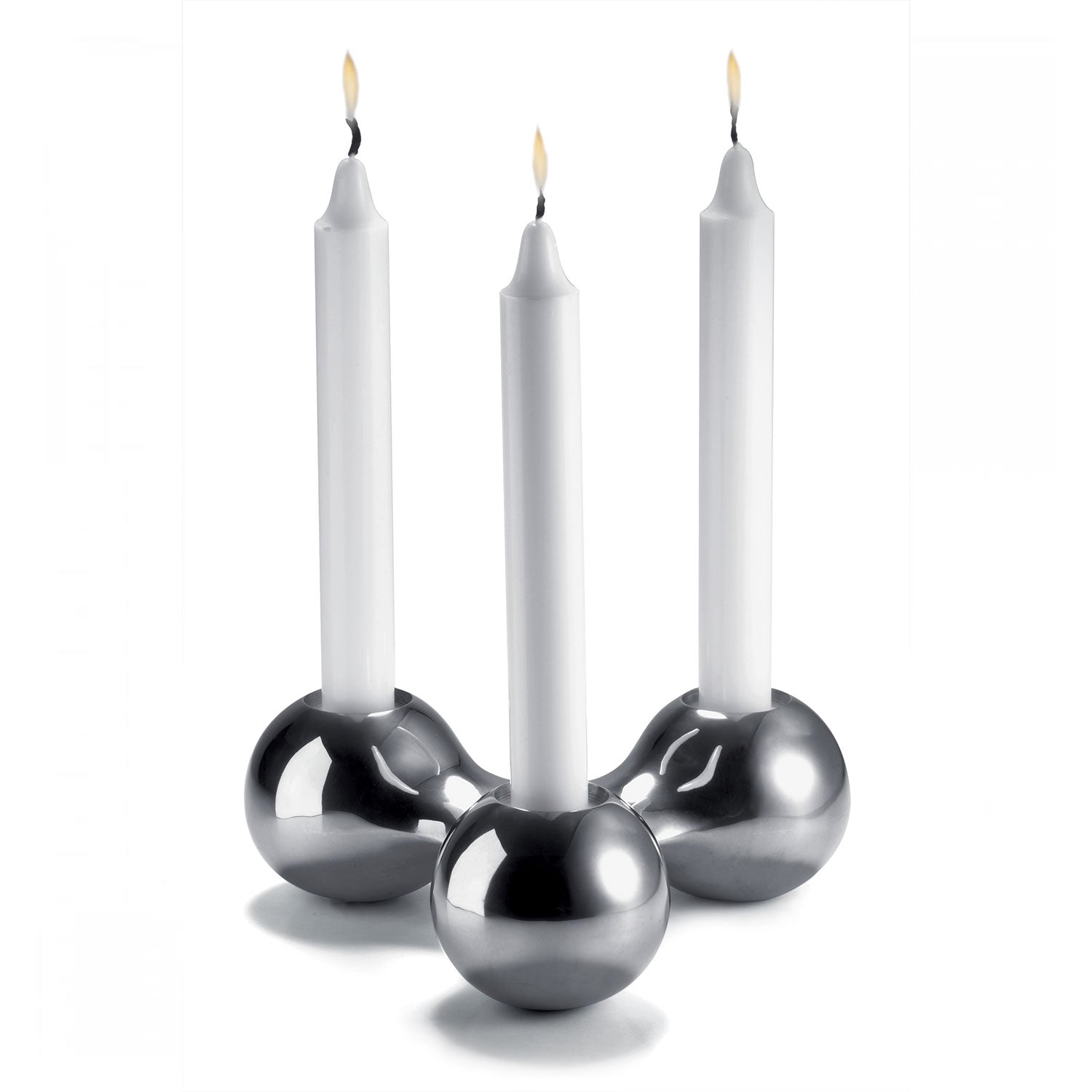 Georg Jensen Arne Jacobsen Masterpieces Aluminium Candle Holder - Berry's Jewellers