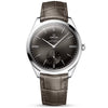 De Ville Tresor Small Seconds 40mm Grey Dial Mens Strap Watch