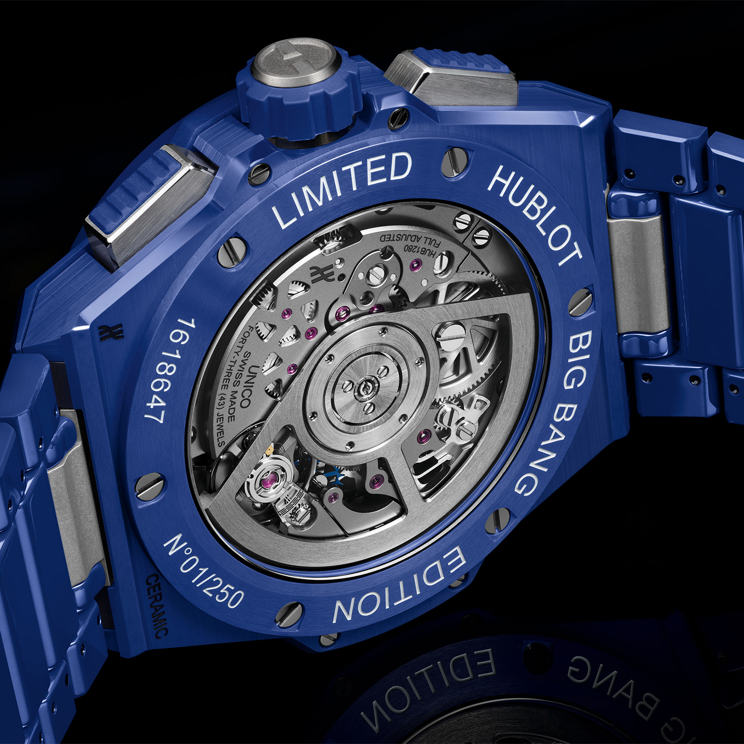 Big Bang Integrated Blue Indigo Ceramic 42mm Watch