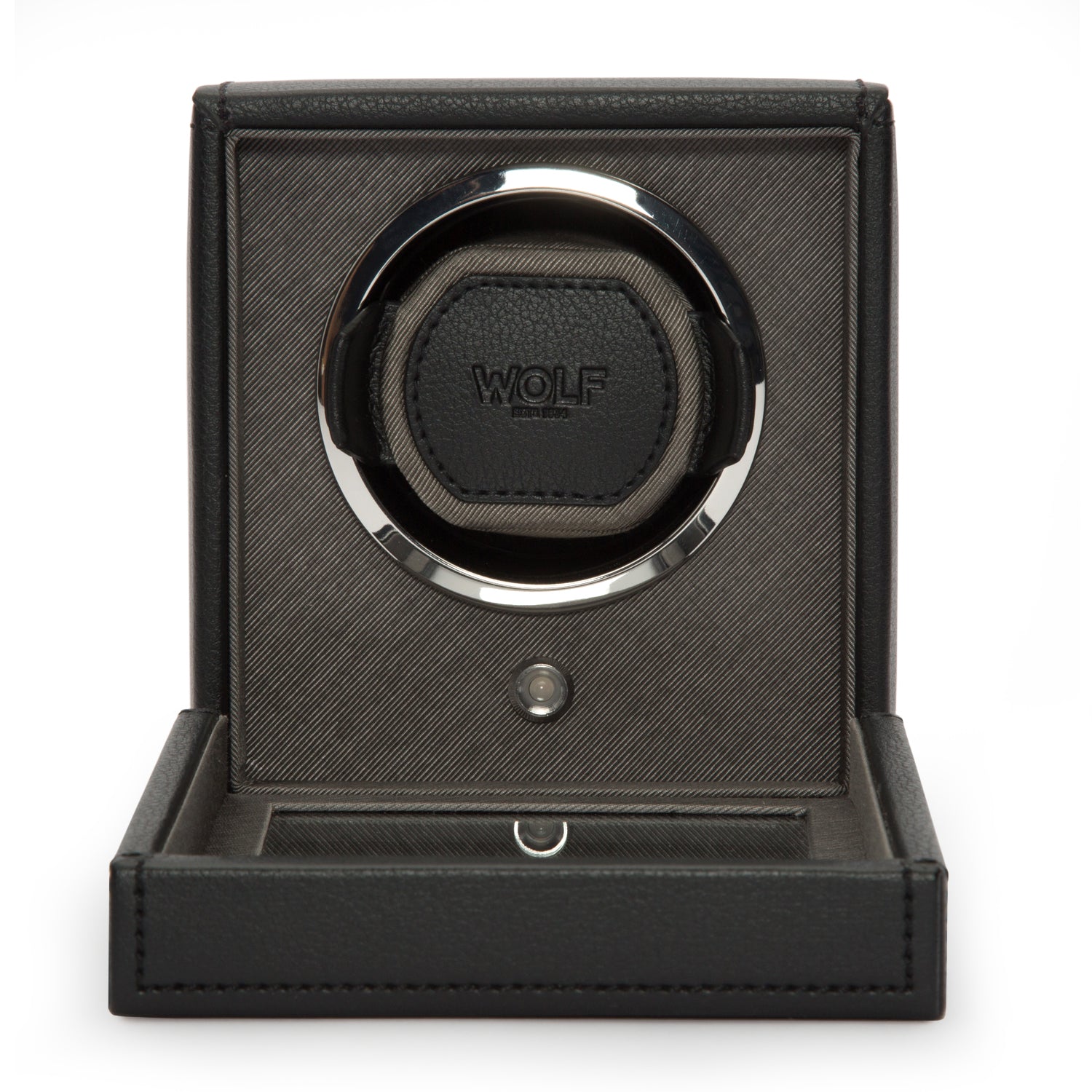 Cub Black Watch Winder With A Cover Door