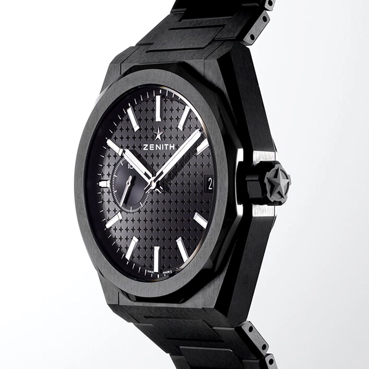 Zenith DEFY Skyline 41mm Black Ceramic Men's Automatic Bracelet Watch - Berry's Jewellers