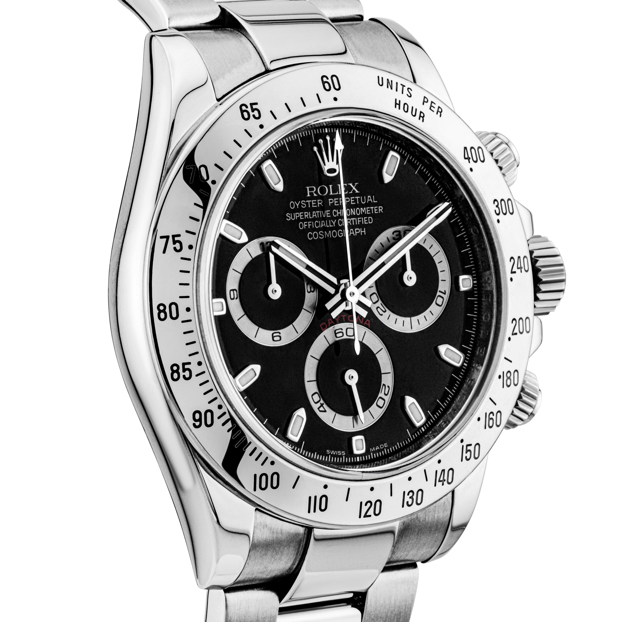 Rolex Daytona Cosmograph Steel 40mm Black Dial Watch (2009)