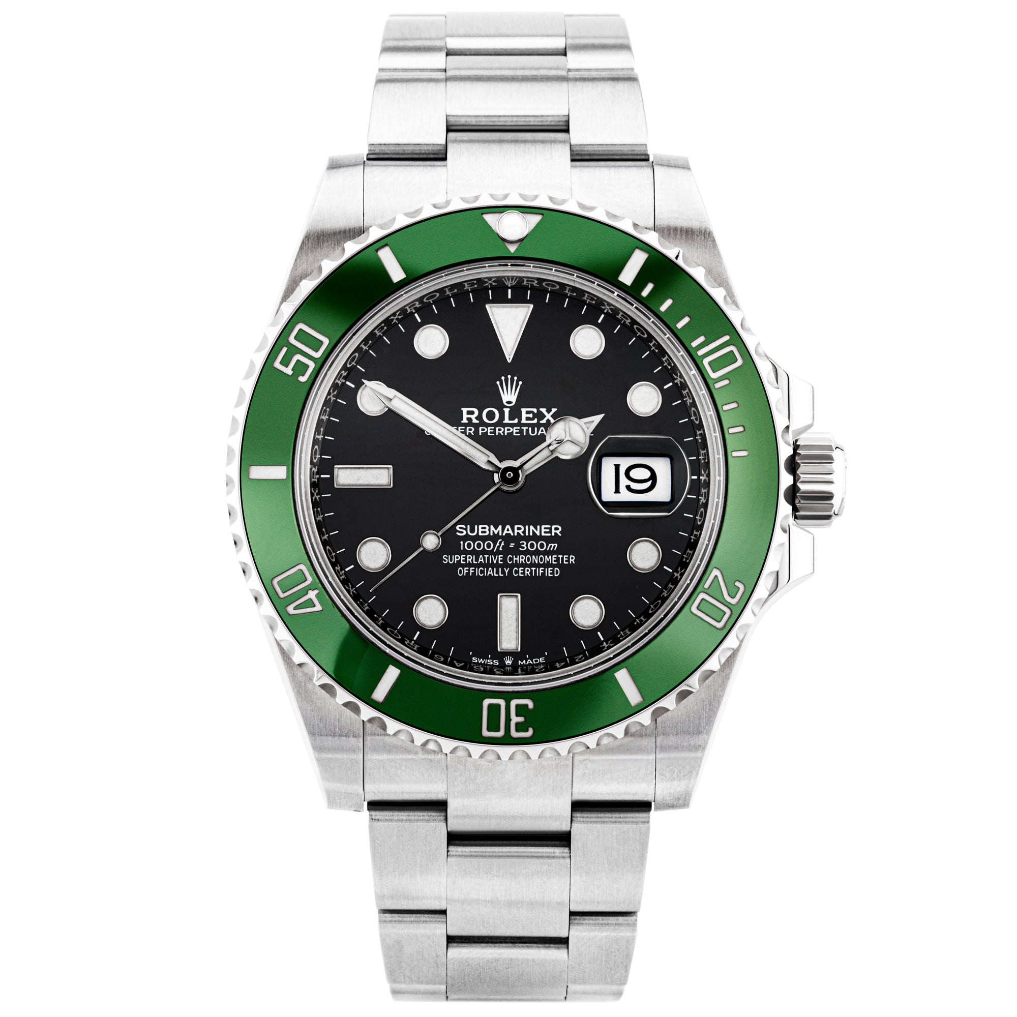 Rolex Submariner 'Starbucks' 40mm Black Dial Green Bezel Watch (2021)