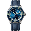 Fifty Fathoms 42.3mm Automatique Blue Dial & Canvas Strap Watch