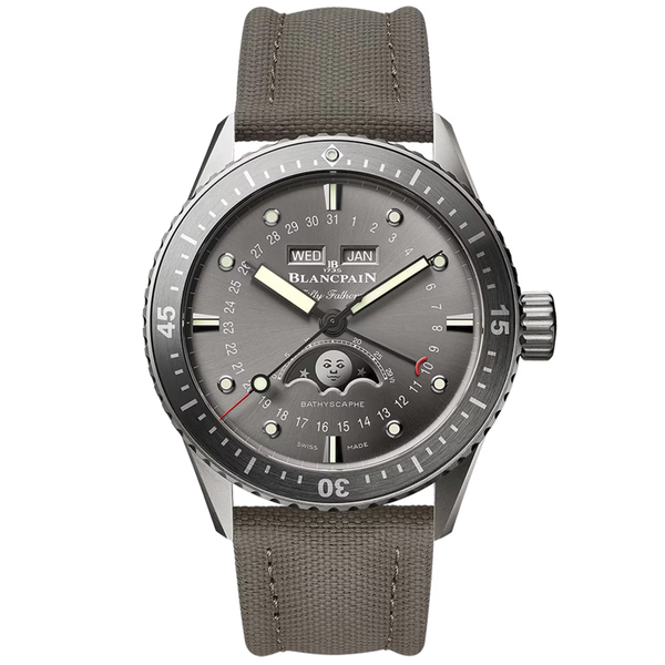 Blancpain Fifty Fathoms Bathyscaphe Quanti me Complet Phases