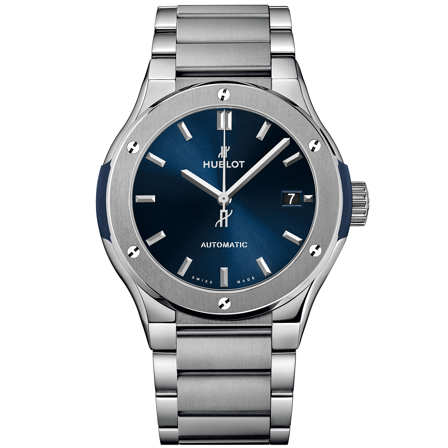 Classic Fusion 45mm Blue Dial Automatic Bracelet Watch