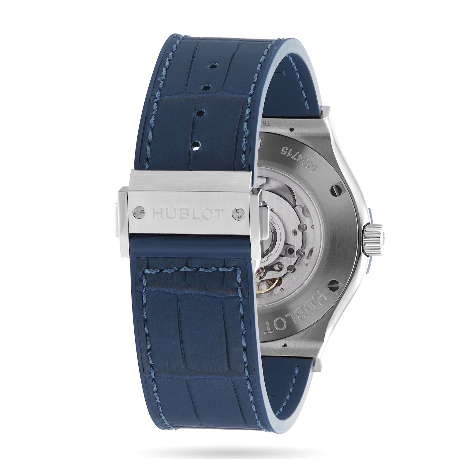 Classic Fusion Titanium 45mm Blue Dial Automatic Strap Watch