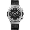 Classic Fusion 45mm Black Dial Titanium & Strap Chronograph Watch