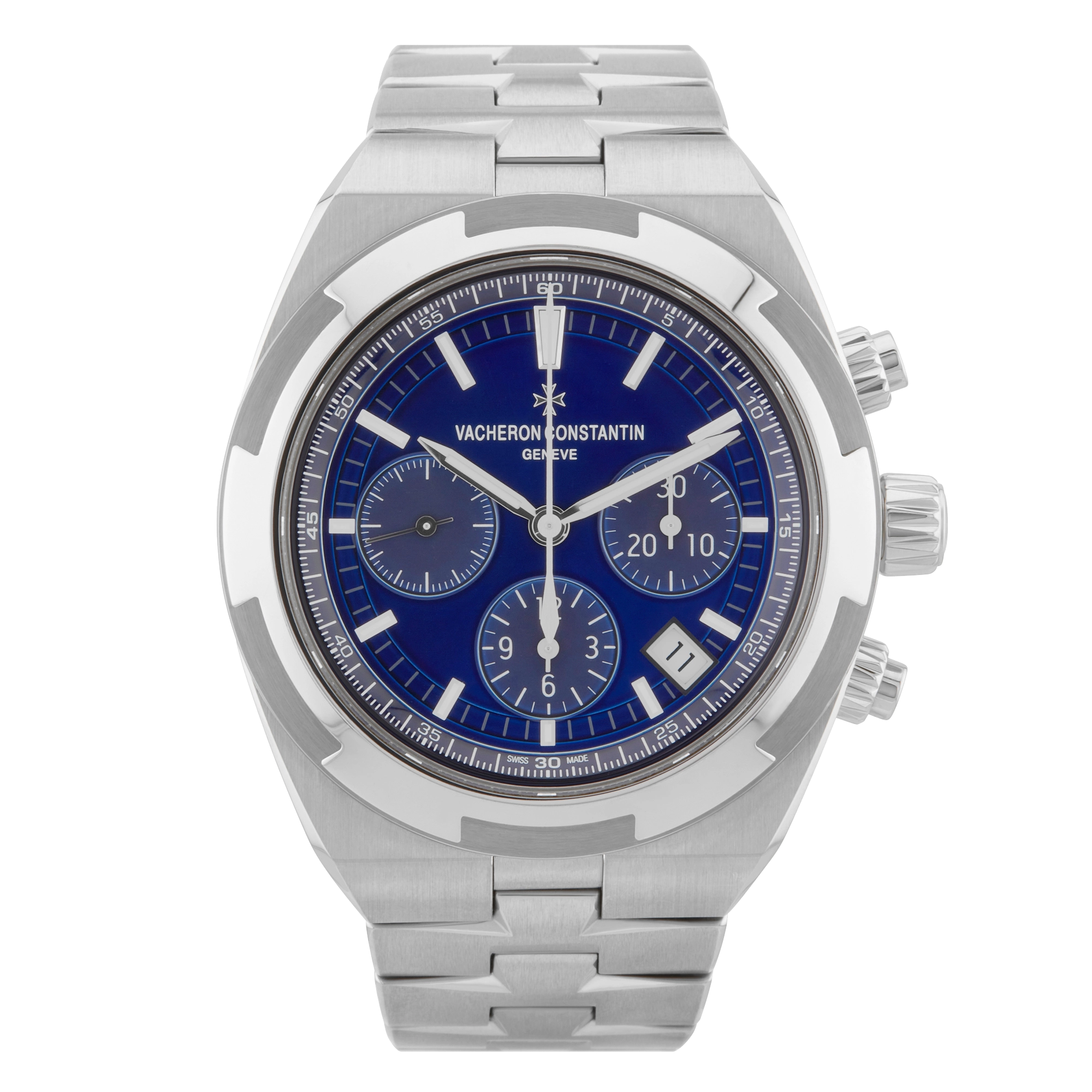 Vacheron Constantin Overseas Blue Dial Men's Bracelet Watch (2022)